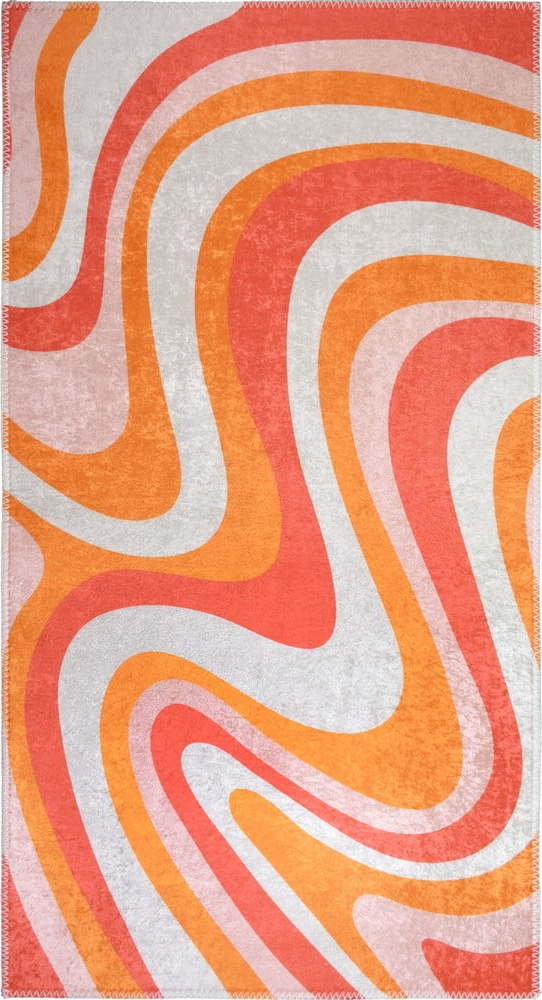 Oranžový pratelný běhoun 80x200 cm Colors of Joy – Vitaus Vitaus