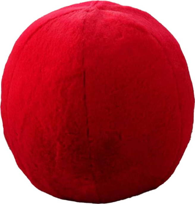 Dekorační polštář z mikroplyše ø 25 cm Top – Mioli Decor Mioli Decor