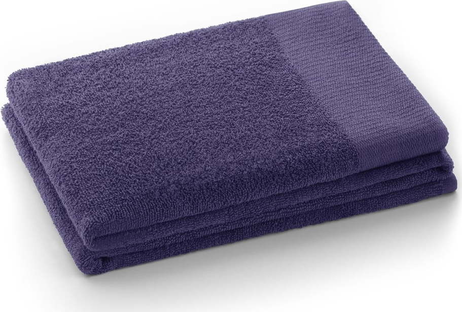 Fialová froté bavlněná osuška 70x140 cm Amari – Restilo Restilo