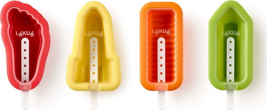 Silikonové formy na nanuky v sadě 4 ks Iconic – Lékué LÉKUÉ