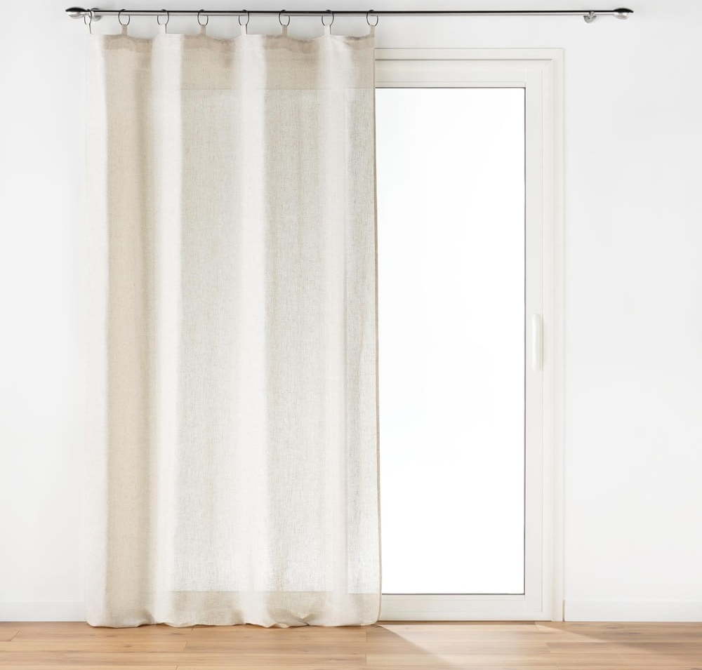 Béžový závěs 140x240 cm Pauline – douceur d'intérieur Douceur d intérieur