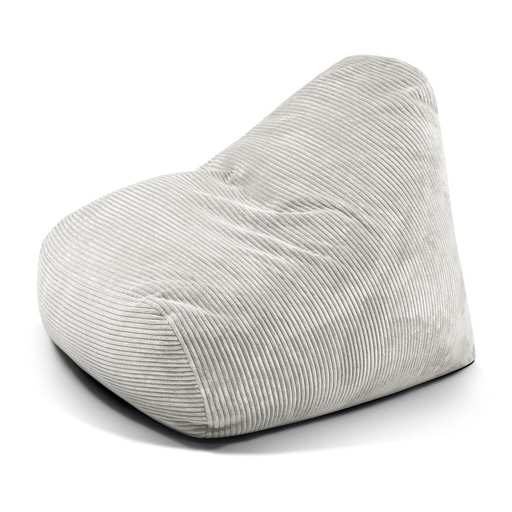 Krémový manšestrový sedací vak Snug 100 – SLOWDOWN SLOWDOWN