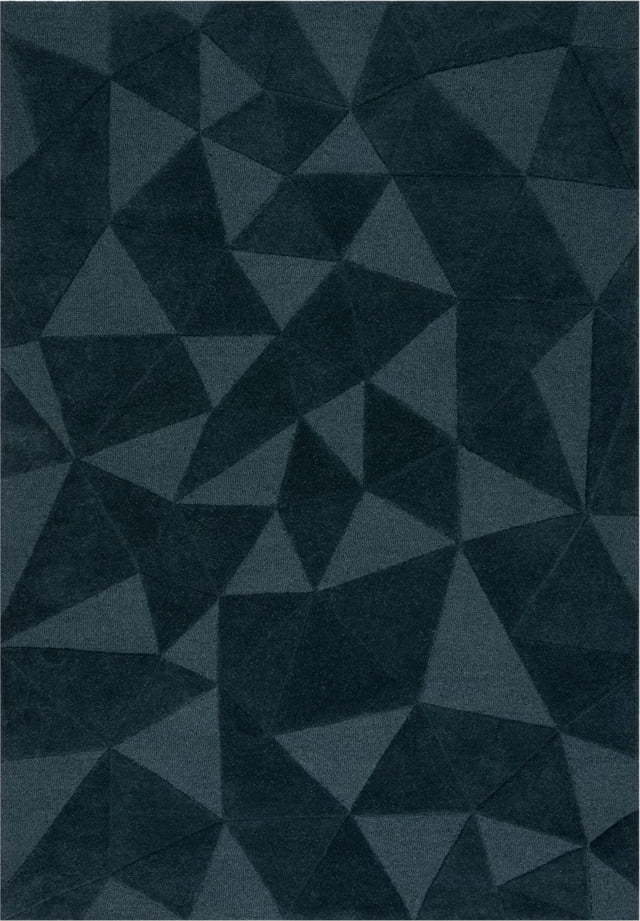 Zelenomodrý ručně tkaný vlněný koberec 240x340 cm Shard – Flair Rugs Flair Rugs