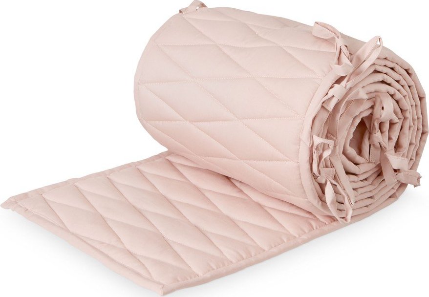 Světle růžový mantinel do postýlky z Bio bavlny 365 cm Blossom Pink – Cam Cam Copenhagen Cam Cam Copenhagen