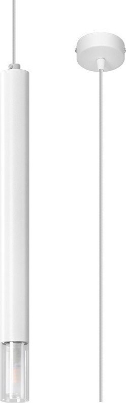 Bílé kovové závěsné svítidlo ø 8 cm Vittoria – Sollux Sollux