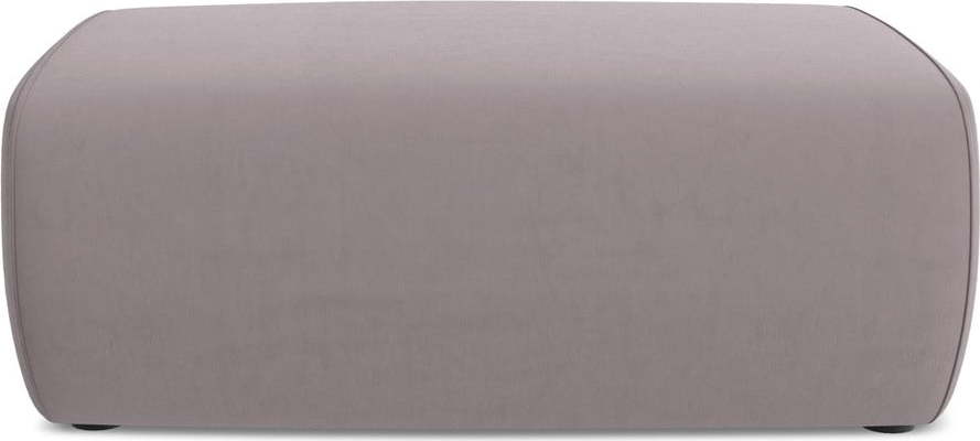 Sametová podnožka v levandulové barvě Kapua – Makamii Makamii