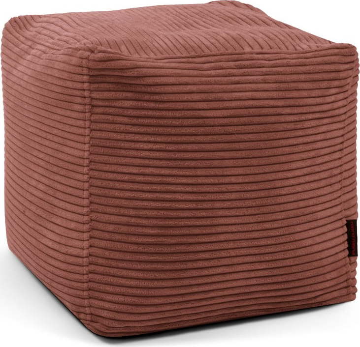 Manšestrový sedací vak v cihlové barvě Up! MooG – SLOWDOWN SLOWDOWN