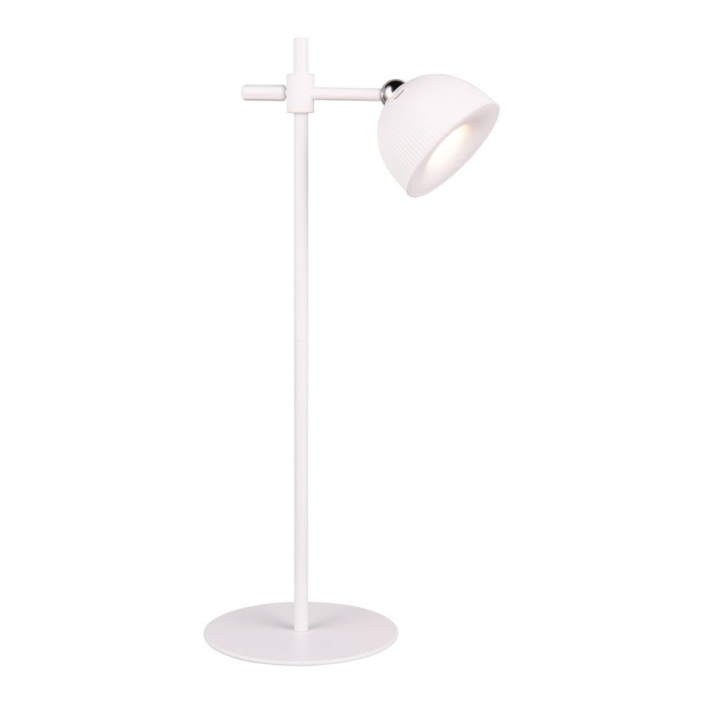 Stmívatelná bílá LED stolní lampa s klipem (výška 41 cm) Maxima – Trio TRIO