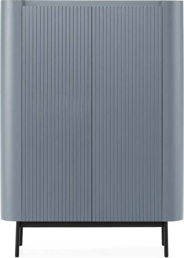 Šedomodrá skříňka 100x140x40 cm Willa – MOME Mome