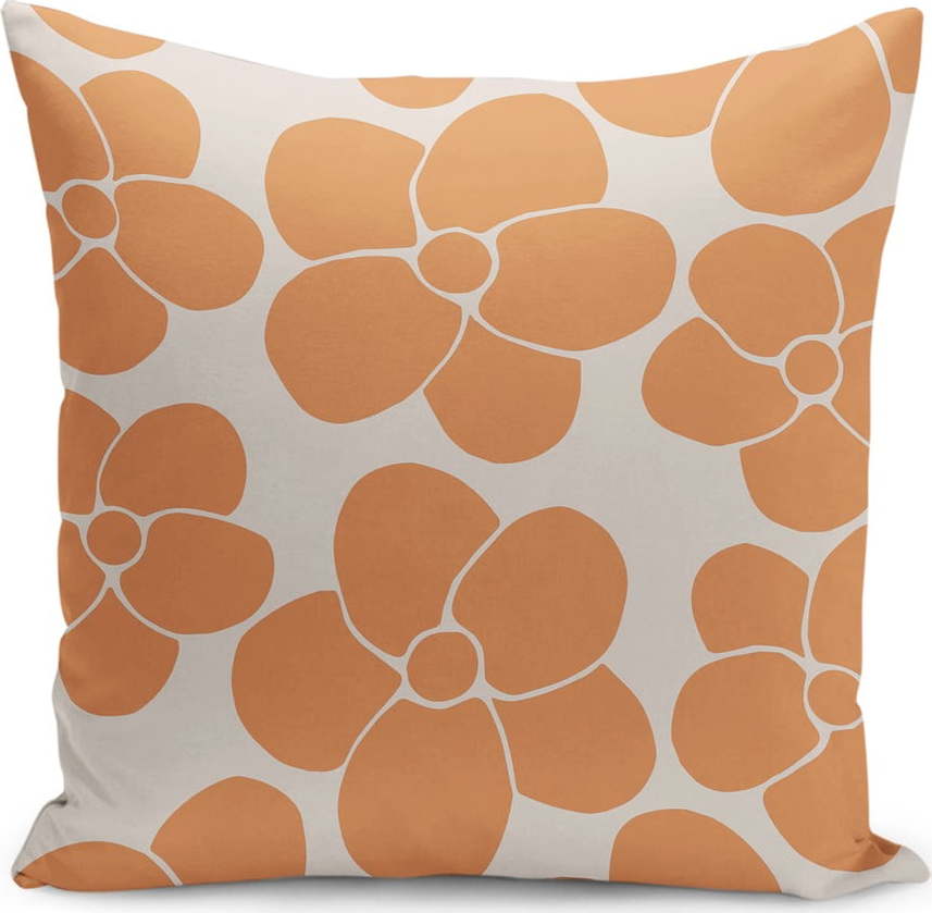 Povlak na polštář 43x43 cm Orange Meadow – Mila Home Mila Home