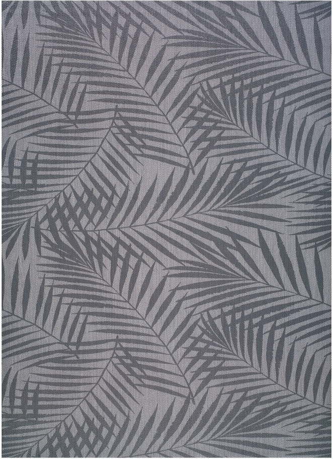 Šedý venkovní koberec Universal Palm