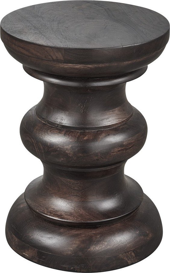 Kulatý odkládací stolek z mangového dřeva ø 30 cm Jonah – WOOOD WOOOD