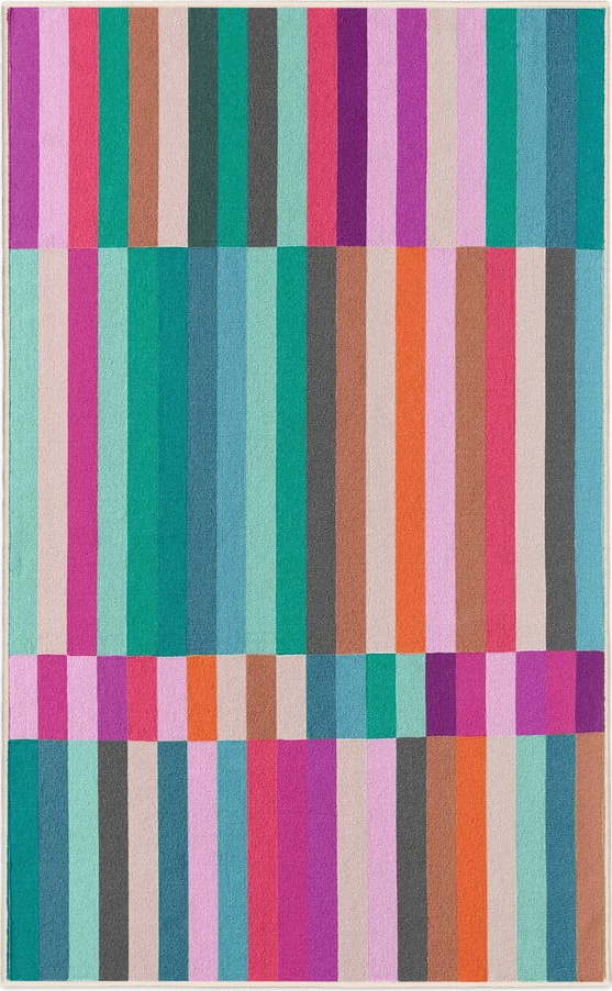 Tyrkysový pratelný koberec 120x180 cm Acid Rain – Mila Home Mila Home