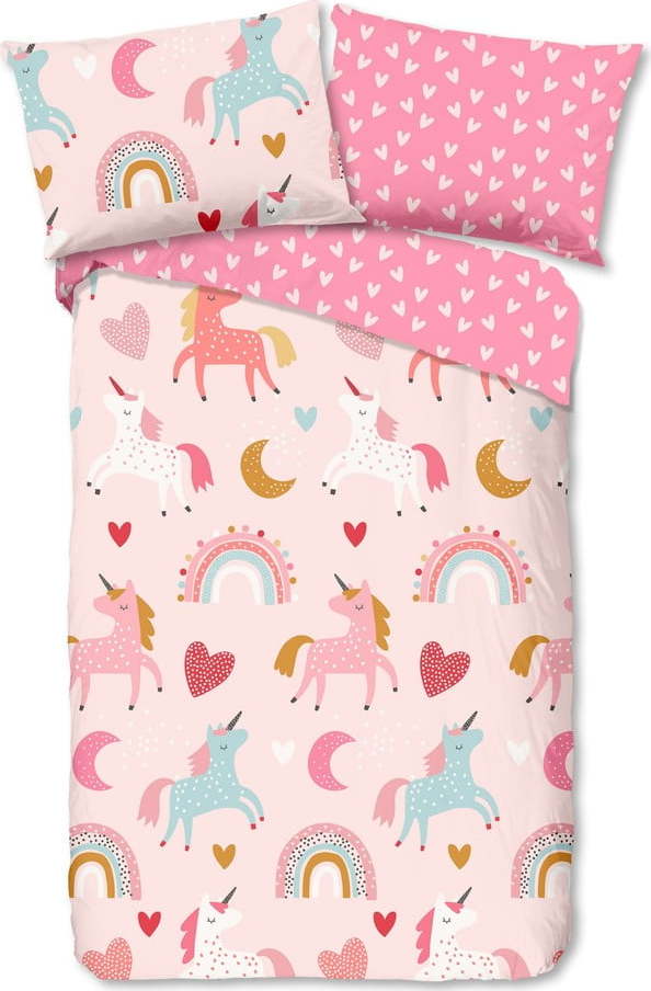 Flanelové dětské povlečení na jednolůžko 140x200 cm – Good Morning GOOD MORNING