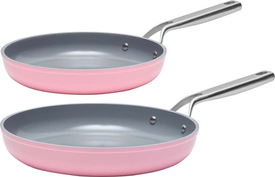 Pánve v sadě 2 ks s keramickým povrchem ø 30 cm Meda 3.0 – FABINI Fabini