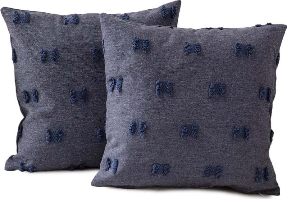 Povlaky na polštáře v sadě 2 ks 43x43 cm Tuffet – Mioli Decor Mioli Decor