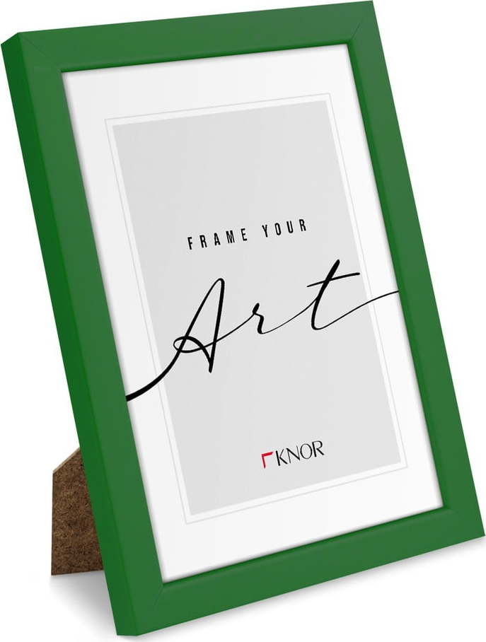 Zelený rámeček na zeď 26x32 cm – knor knor