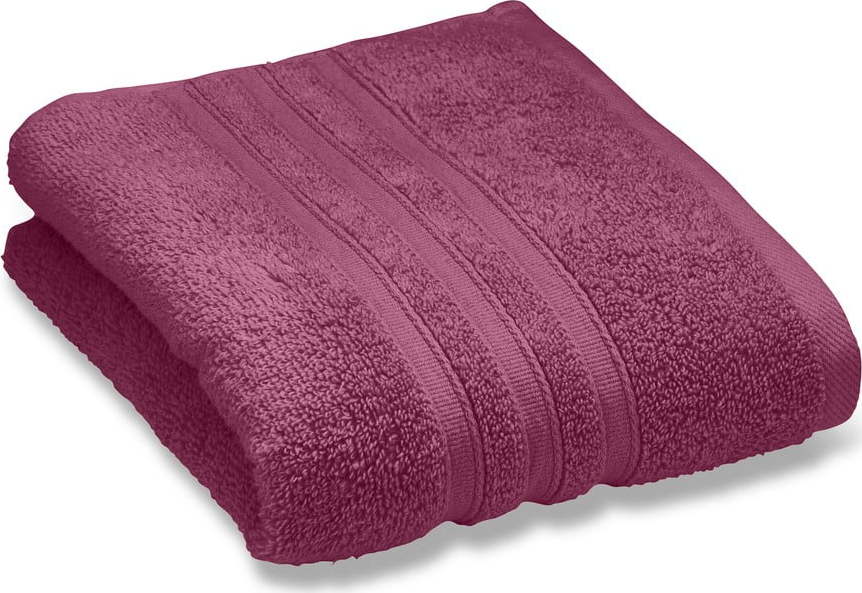 Tmavě růžová froté bavlněná osuška 90x140 cm Zero Twist – Catherine Lansfield Catherine Lansfield