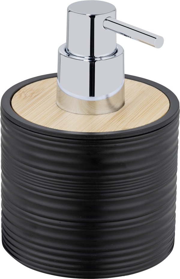 Černý plastový dávkovač mýdla 350 ml Lyon – Allstar Allstar