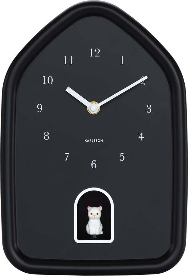 Nástěnné hodiny Modern Kitty – Karlsson Karlsson