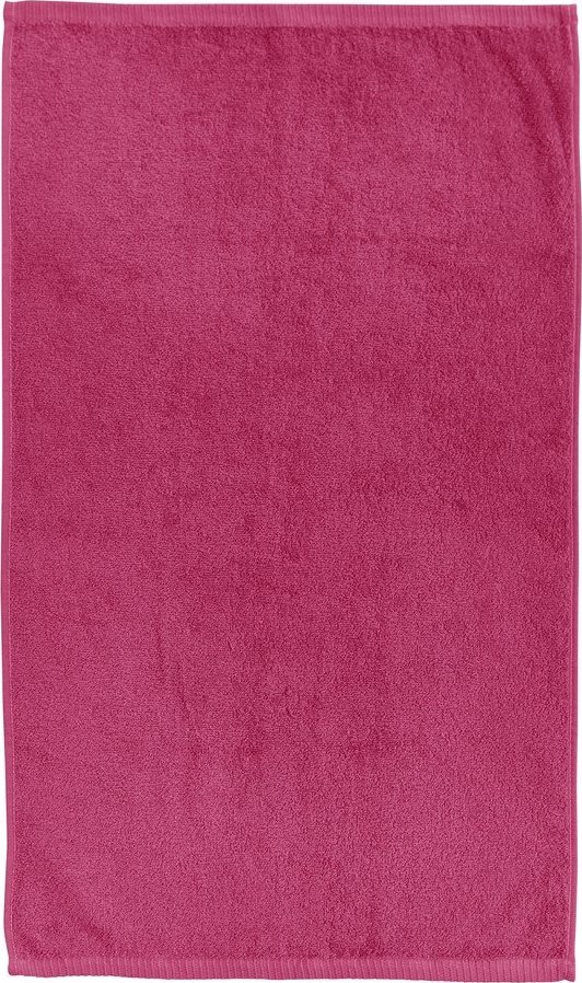 Tmavě růžová rychleschnoucí/froté bavlněná osuška 90x140 cm Quick Dry – Catherine Lansfield Catherine Lansfield