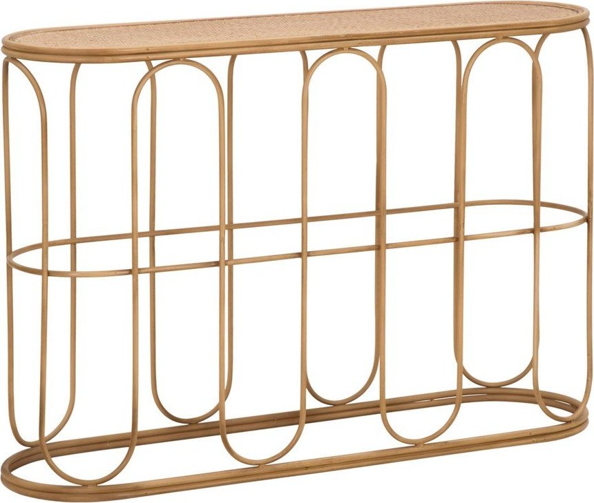 Ratanový konzolový stolek v přírodní barvě 32x110 cm Samui – Mauro Ferretti Mauro Ferretti