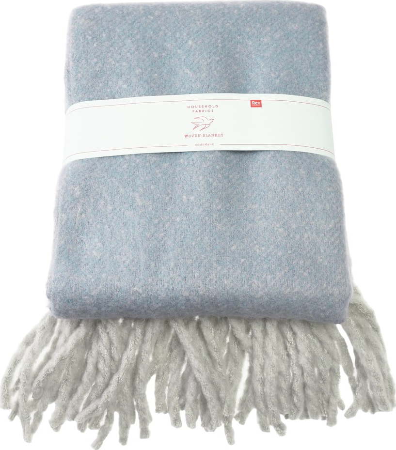 Světle modrá deka 127x185 cm Ultra – Rex London Rex London