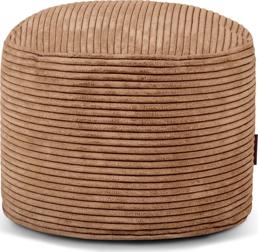 Hnědý manšestrový sedací vak Mini – SLOWDOWN SLOWDOWN