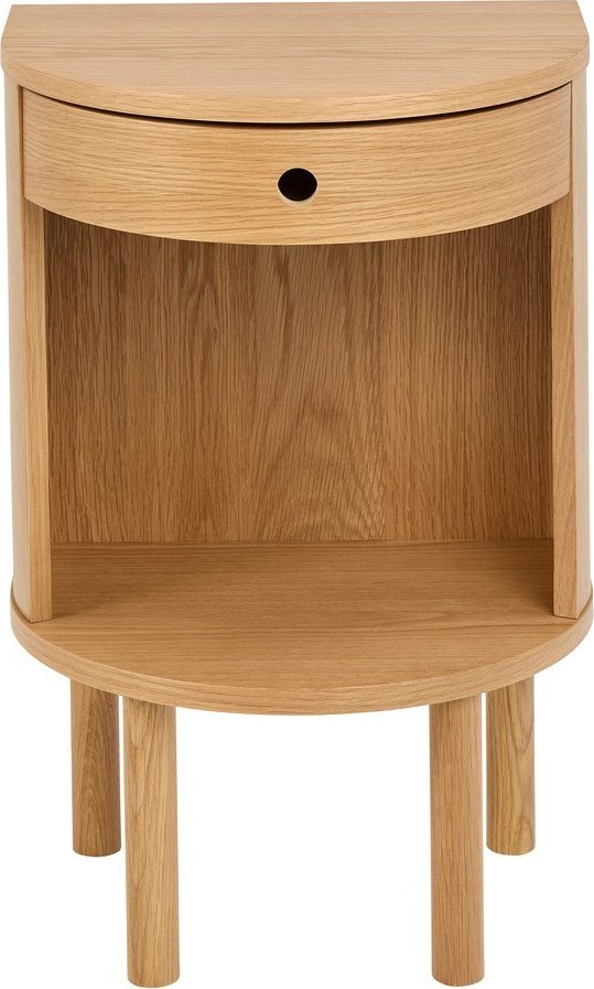 Noční stolek v dekoru dubu ve světle přírodní barvě Paron – Actona Actona