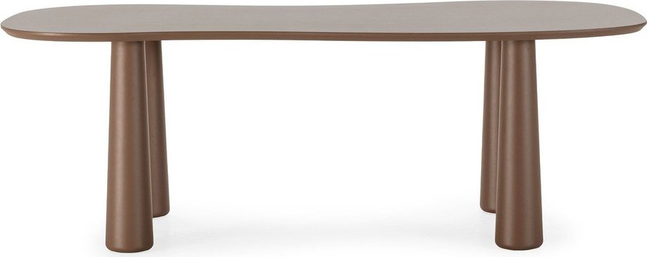 Jídelní stůl s deskou z borovicového dřeva 110x220 cm Nahia – MOME Mome