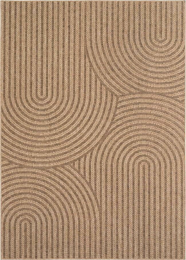 Hnědý vnitřní a venkovní koberec 80x150 cm Timber 1401 – Ayyildiz Carpets Ayyildiz Carpets