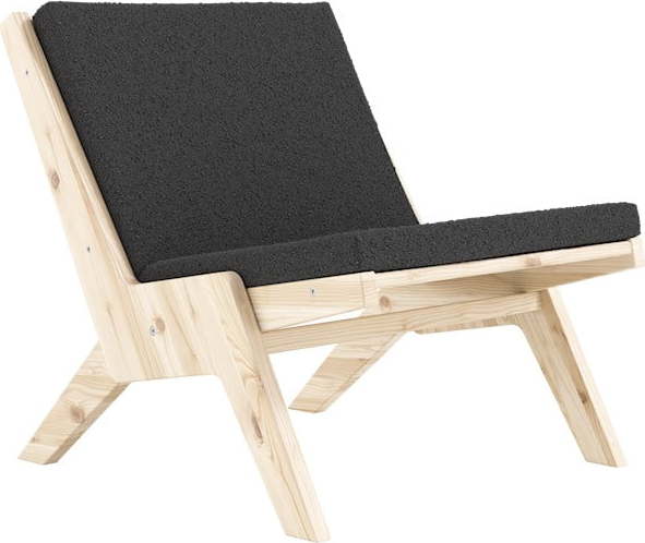 Tmavě šedé křeslo Sway – Karup Design Karup