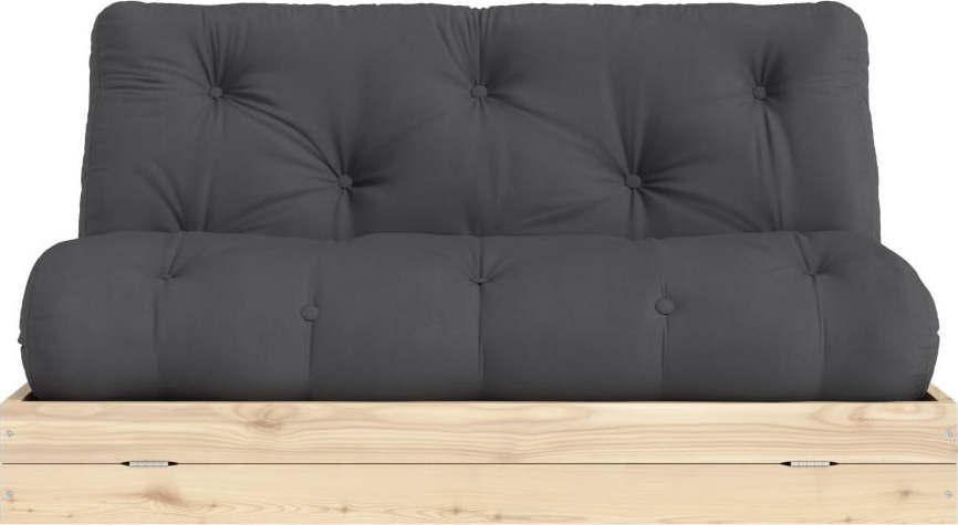 Tmavě šedá rozkládací pohovka 145 cm Flip – Karup Design Karup