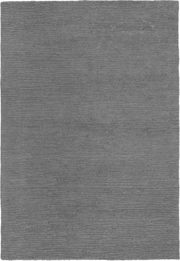 Šedý ručně tkaný vlněný koberec 120x170 cm Harris Boucle – Flair Rugs Flair Rugs