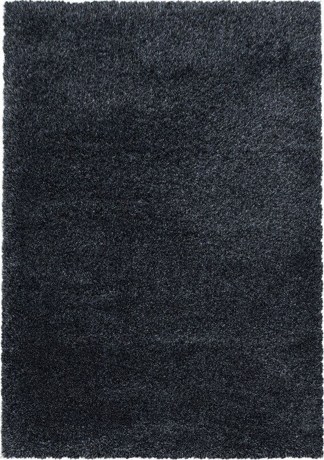 Antracitový koberec 60x110 cm Fluffy – Ayyildiz Carpets Ayyildiz Carpets