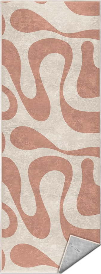 Růžový pratelný běhoun 60x230 cm Strawberry Latte – Mila Home Mila Home