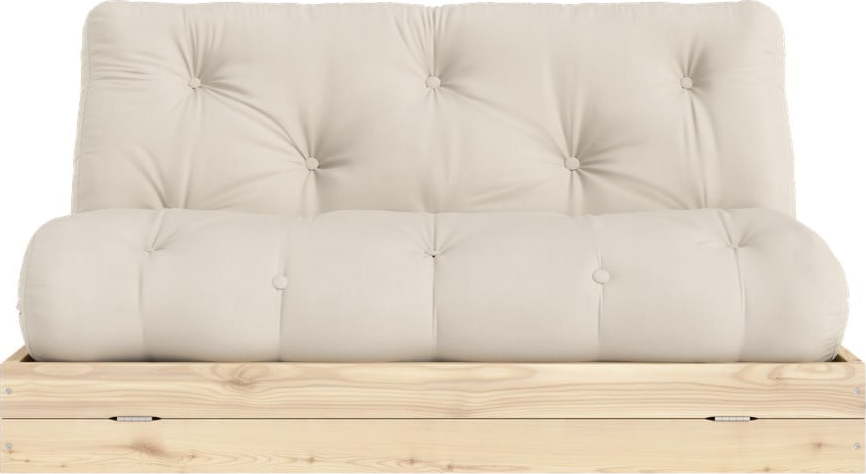Béžová rozkládací pohovka 145 cm Flip – Karup Design Karup