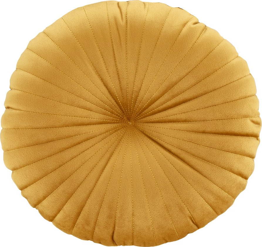 Sametový dekorační polštář ø 40 cm Round Soft Touch – Catherine Lansfield Catherine Lansfield