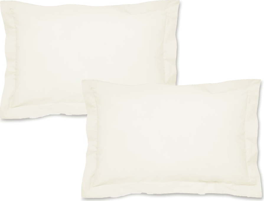 Perkálové povlaky na polštáře v sadě 2 ks 50x75 cm Easy Iron Percale – Catherine Lansfield Catherine Lansfield