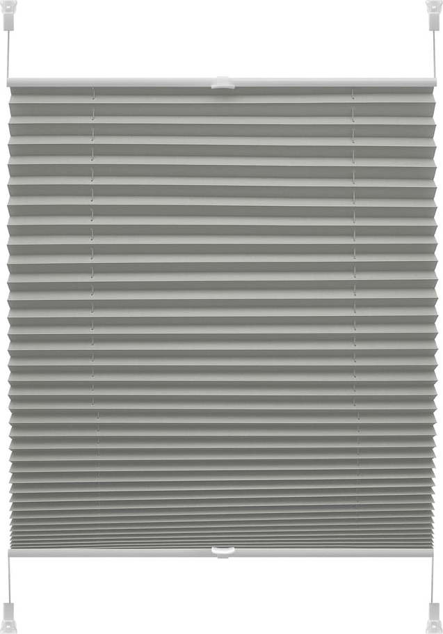 Antracitová roleta 97x150 cm Plisé Verona Termo – Gardinia Gardinia