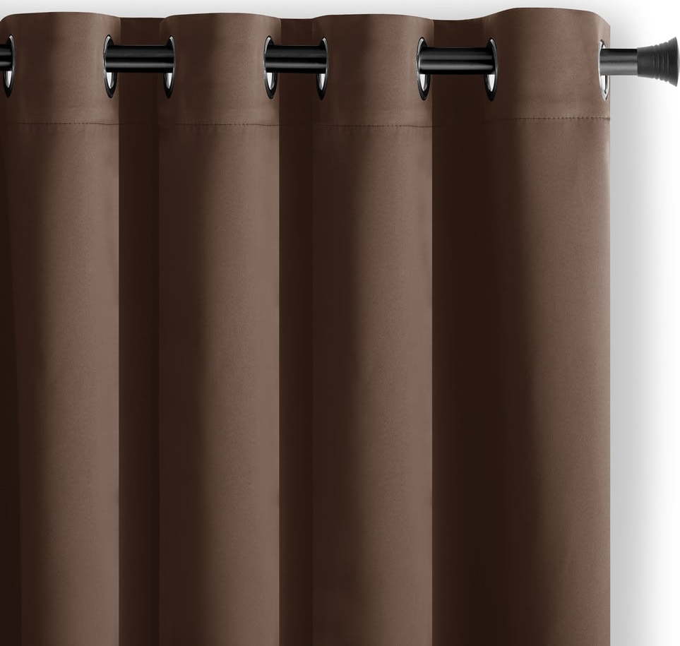 Hnědý dimout závěs 140x270 cm Kierra – Restilo Restilo
