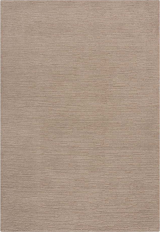 Béžový ručně tkaný vlněný koberec 160x230 cm Harris Boucle – Flair Rugs Flair Rugs