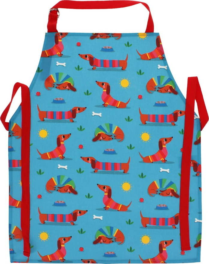 Bavlněná dětská zástěra Sunny Sausage Dog – Rex London Rex London