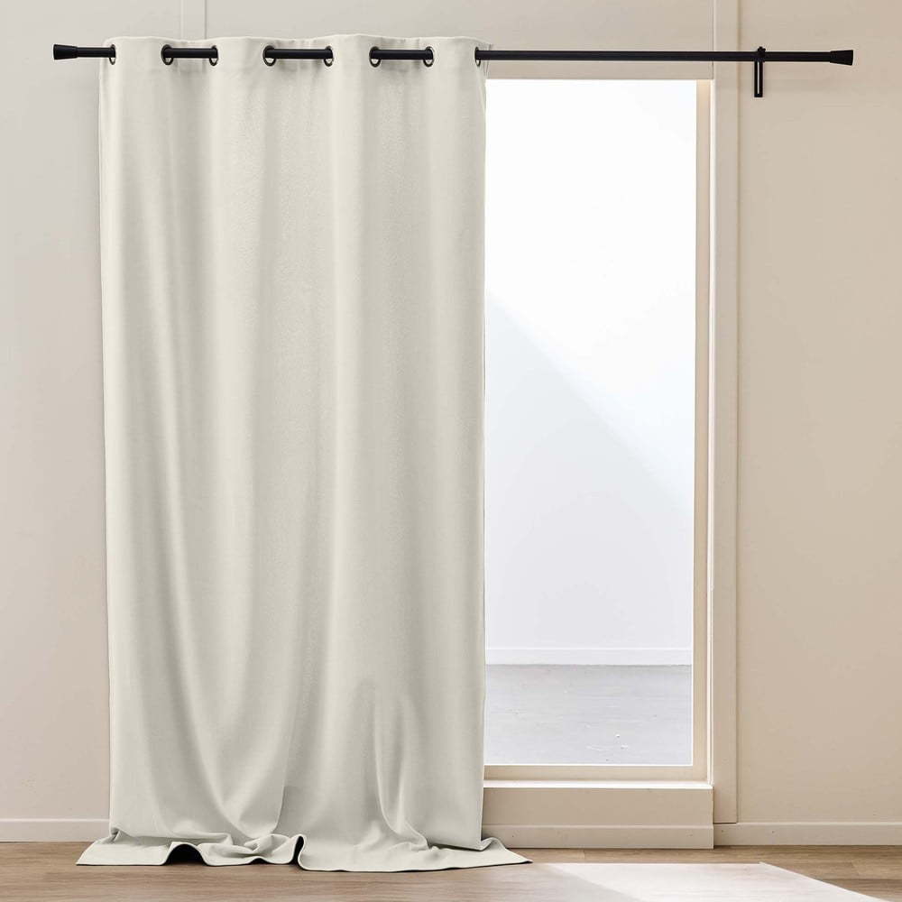 Béžový manšestrový termo závěs 140x260 cm Madison – douceur d'intérieur Douceur d intérieur