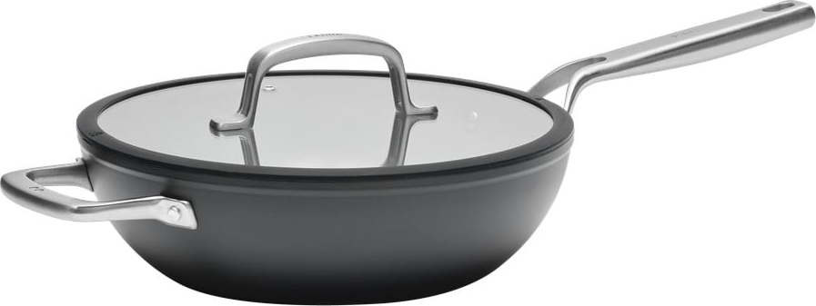 Wok pánev s poklicí/s keramickým povrchem ø 28 cm Meda 3.0 – FABINI Fabini