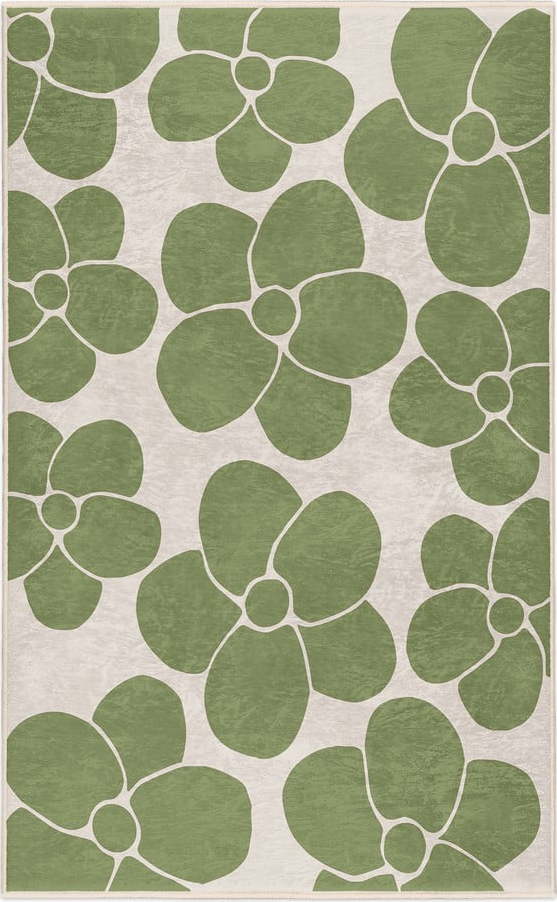 Zelený pratelný koberec 80x150 cm Green Meadow – Mila Home Mila Home