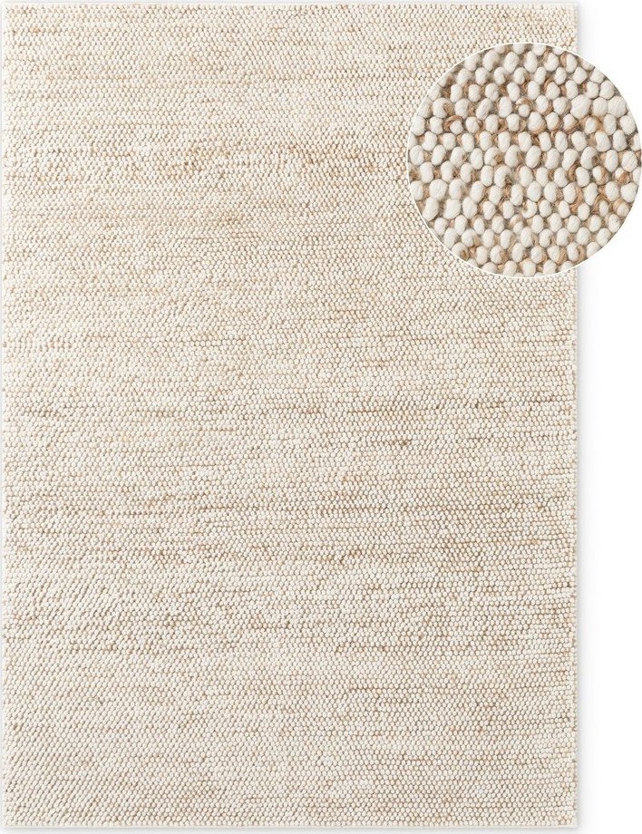 Béžový ručně tkaný koberec s příměsí vlny 120x180 cm Peas – Villeroy&Boch Villeroy & boch