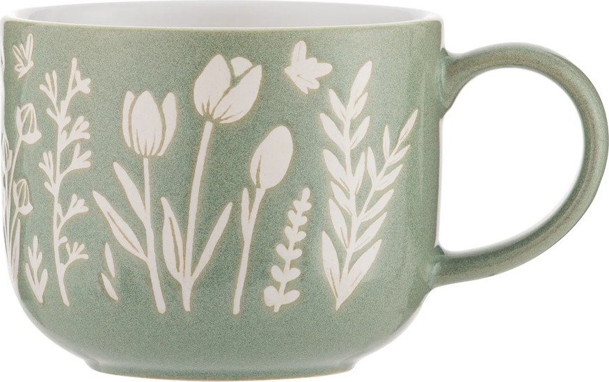 Zelený keramický hrnek 400 ml In The Meadow – Mason Cash Mason Cash