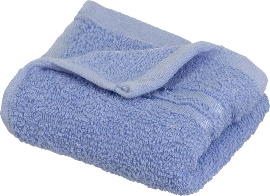 Modrý froté bavlněný ručník 30x50 cm Simple – Casa Selección Casa Selección