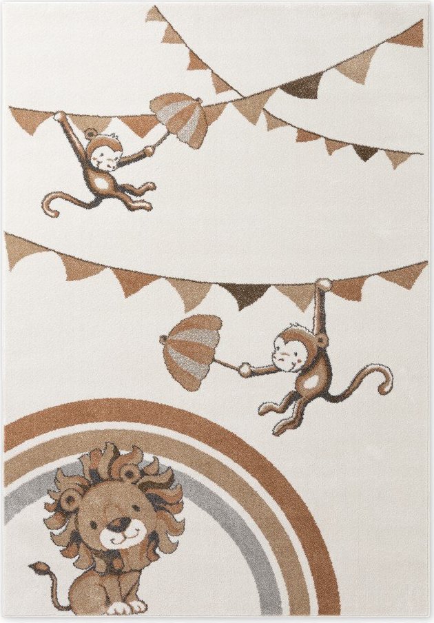 Krémový dětský koberec 120x170 cm Roar like a Lion Rainbow Party – Villeroy&Boch Villeroy & boch